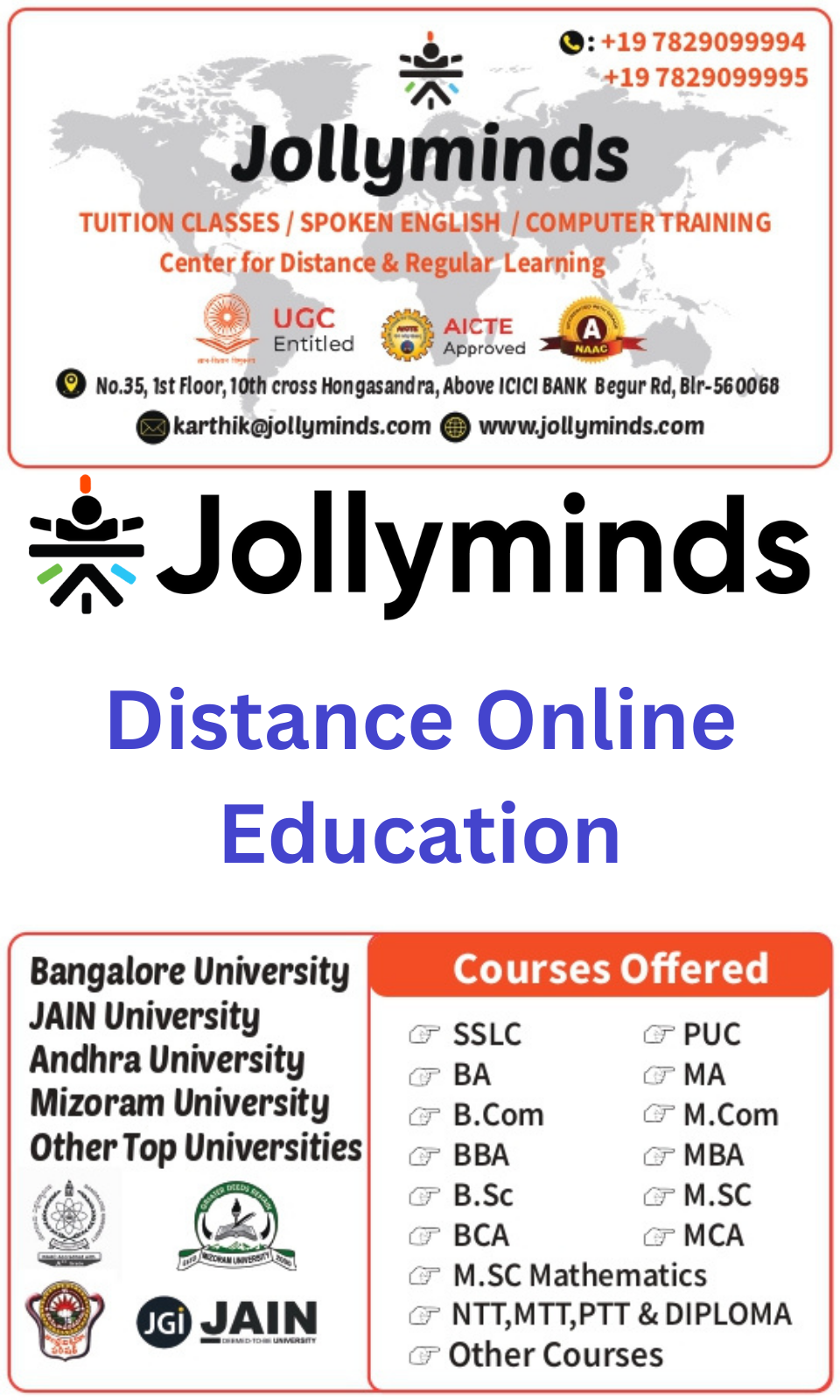 Distance Online Education